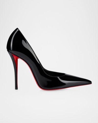 Miss Z 100 mm Pumps - Patent calf leather - Black - Women