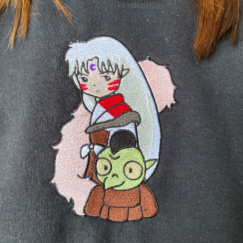 Mean Dog Boy and partner Graphic Crewneck Sweatshirt | M