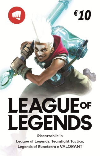 League of Legends €10 Buono regalo | Riot Points