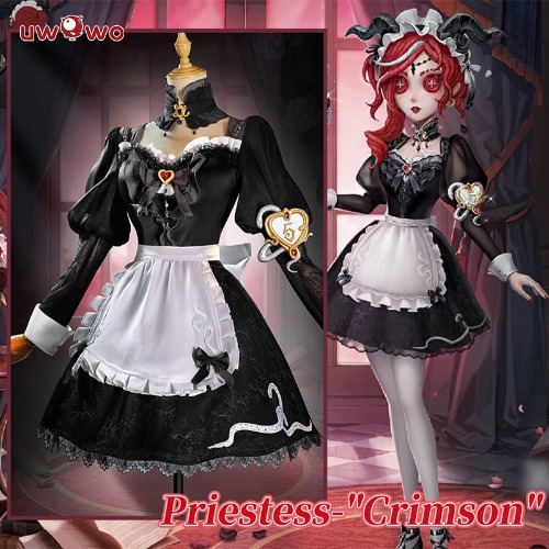 Uwowo Collab Series: Game Identity V Priestess-“Crimson” Cosplay Costume - 【Pre-sale】S