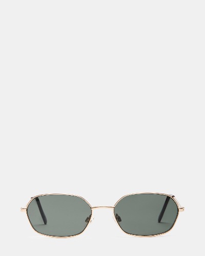 LYNELLE SUNGLASSES GOLD | GOLD / ONESZ / 45