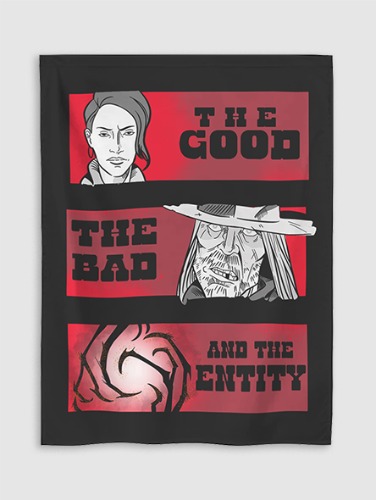 The Good, the Bad & the Entity Wall Hanging | OS