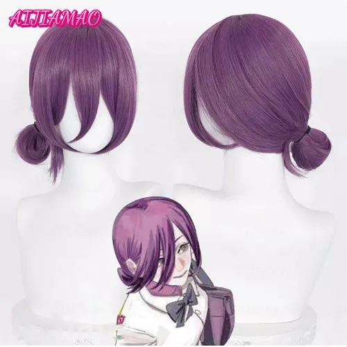 High Quality Anime Chainsaw Man Cosplay Wigs Reze Angel Devil Quanxi Makima Power Hayakawa Aki Denji Heat Resistant Hair Wigs| |   - AliExpress