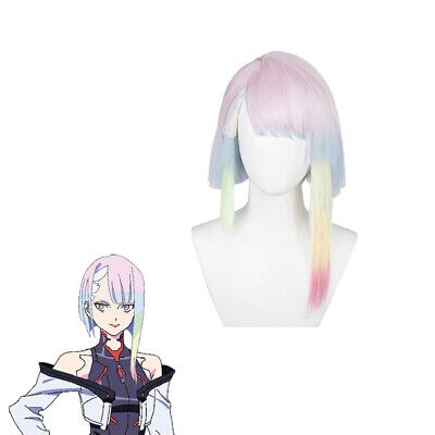 Cyberpunk: Edgerunners Lucy Cosplay Wig Comic Con Halloween Fancy Party Props  | eBay