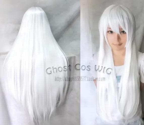60CM/80CM/100CM 24"/32"/40" Long Straight Cosplay Fashion Wig Party Hair  | eBay