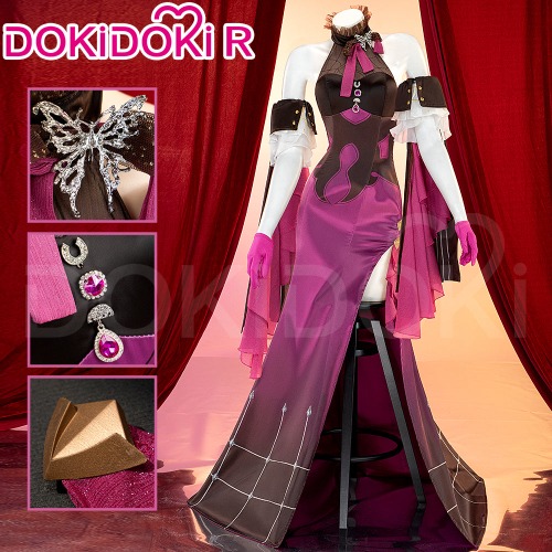 DokiDoki-R Game Honkai: Star Rail Cosplay LIVE Dramatic Irony Kafka Costume Concert Wear Doujin | XL-Order Processing Time Refer to Description Page
