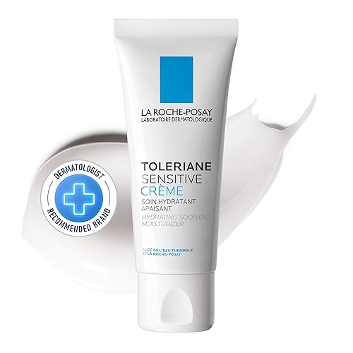 La Roche-Posay Face Moisturizer, Toleriane Sensitive Face Cream with Niacinamide and Ceramides, for Normal to Combination Skin Sensitive Skin, Alcohol Free, Fragrance Free, 40mL ( Packaging May Vary ) - CREAM, Normal-Combination Skin
