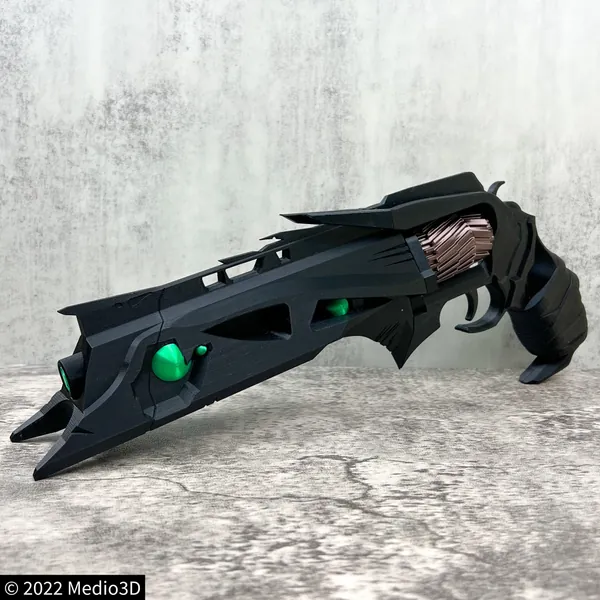 Thorn Hand Cannon D2 Replica Props Cosplay, Larp Props Replica, Post Apocalyptic Larp Weapon, Cyberpunk Prop