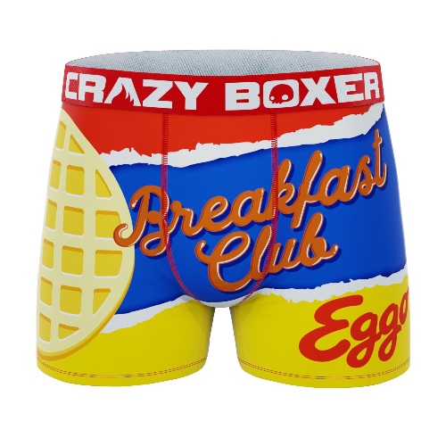 CRAZYBOXER Kellogg's Eggo Breakfast Club Men's Boxer Briefs | M / Yellow