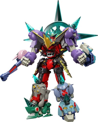 Tengen Toppa Gurren-Lagann - Dayakkaiser - Einzer - Gurren-Lagann - Infinite Combining Gurren Dan Lagann - Kidknuckle - King Kittan - Kiyalunga - Mo-Shogun - Sawzorthn - Twinboekun - THE GATTAI (Good Smile Company) - Pre Owned