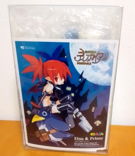VOLKS CharaGumin Disgaea Etna &amp; Pliny Assembly Kit Figure Doll New