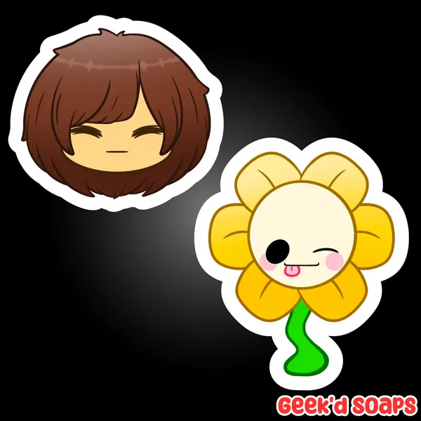 Undertale Water Resistant Vinyl Stickers