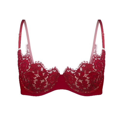Frisson Scoop Demi Bra Bloodstone 