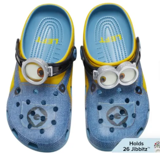 FLIPPIN MINION CROCS