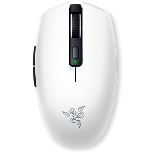 Razer Orochi V2 Mobile Wireless Gaming Mouse: Ultra Lightweight - 2 Wireless Modes - Up to 950hrs Battery Life - Mechanical Mouse Switches - 5G Advanced 18K DPI Optical Sensor - White - White