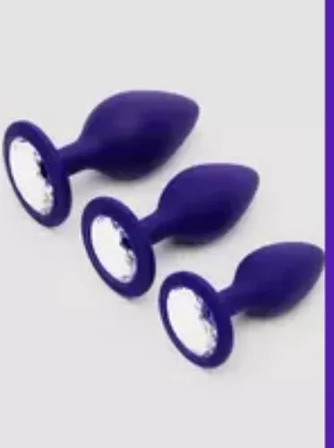 Lovehoney Jeweled Silicone Butt Plug Set