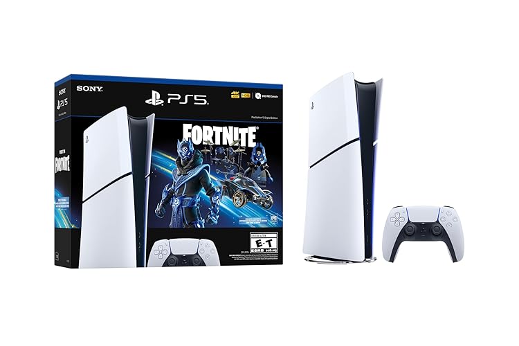 PS5 Console - Fortnite Cobalt Star Digital Edition - Holiday Deal Bundle - Ps5 Console - Fortnite Cobalt Star Digital Edition