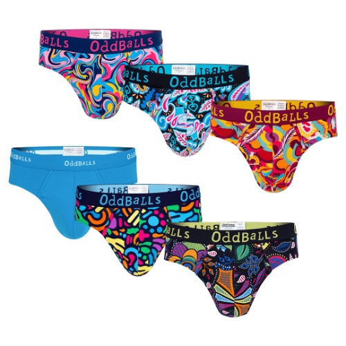 Oddball // 6 Pack Briefs // 3XL