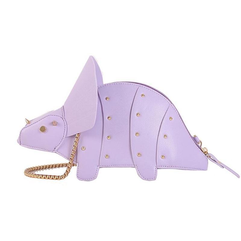 Triceratops Mini Bag | Lavender