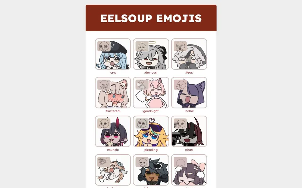 x03 cute animated emotes by Eeelsoup