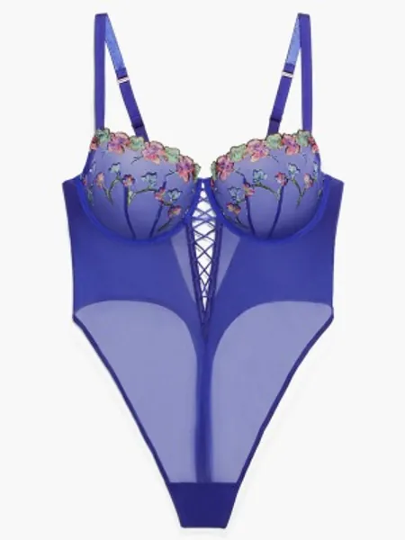 Western Wildflower Teddy in Blue & Purple | SAVAGE X FENTY