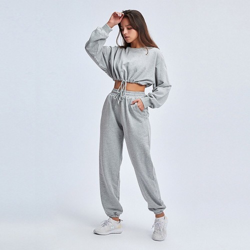 2-Piece Jogger Set - Grey / M