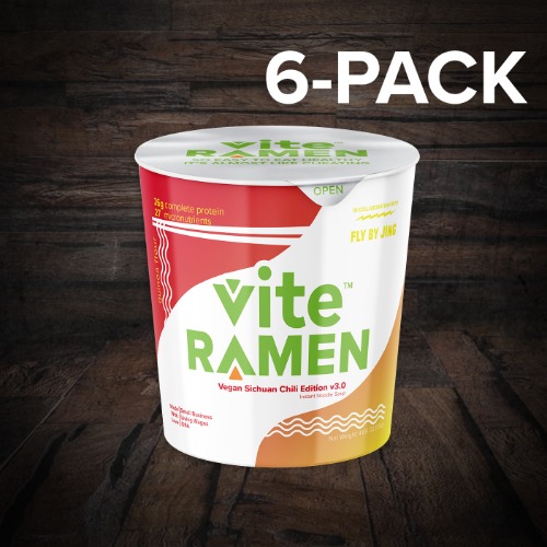 6 Pack Vite Ramen GO - Vegan Sichuan Chili Edition