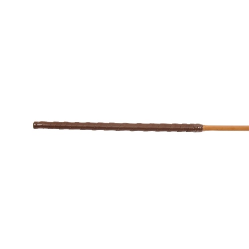 K184B Smoked Singapore Reformatory Cane (10-12mm) with Brown handle | Standard no Knots