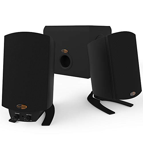 Klipsch ProMedia 2.1 THX Certified Computer Speaker System (Black) - 3-piece