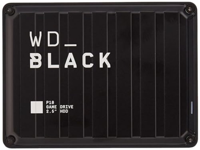 WD_Black 5TB P10 Game Drive for Xbox One, Portable External Hard Drive HDD with 1-Month Xbox Game Pass - WDBA5G0050BBK-WESN - 5TB - Xbox