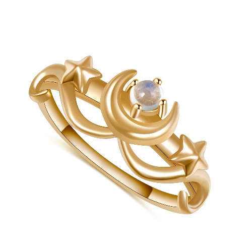 Luna Ring (Gold) - 4