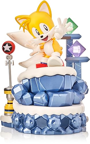 CC Countdown Characters 2024 Sonic the Hedgehog Tails Collectible Figure - Official SEGA Merchandise - Buildable Advent Calendar Statue - Tails