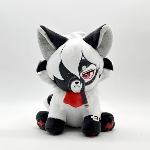 Marilltarser 12Inches Zenless Zone Zero Von Lycaon Plush Doll Soft Stuffed Merch Gift for Fans - onesize - White
