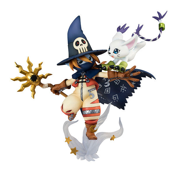 Digimon Adventure - Tailmon - Wizardmon - G.E.M. - 1/10 - 2021 Re-release (MegaHouse) [Shop Exclusive] - Brand New