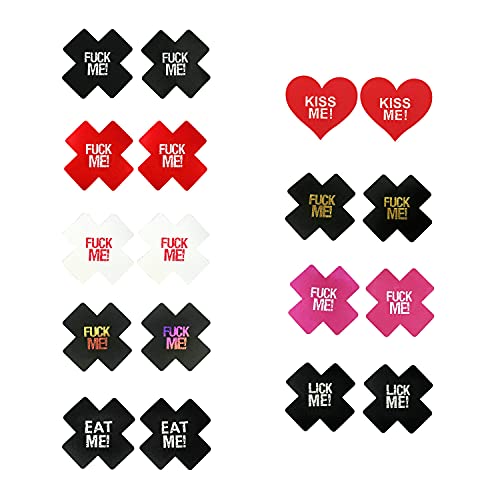 Celamirio Women's Disposable Pasties Sexy Nipple Covers - One Size - Multicolor 9