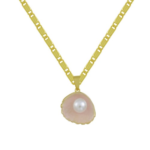 Meribella Necklace | Pink / Gold