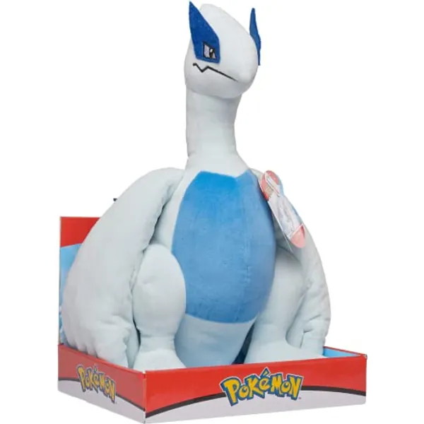 POKEMON PKW0109 PKW-12 Plush Lugia, White, Blue, Light Blue, Black