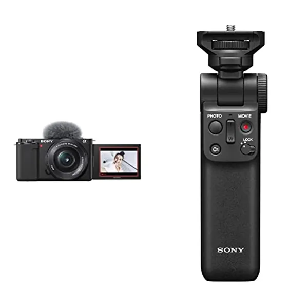 Sony Alpha ZV-E10L | Camera Lens Kit with Handgrip
