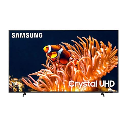 SAMSUNG 65-Inch Class 4K Crystal UHD DU8000 Series HDR Smart TV w/Object Tracking Sound Lite, Motion Xcelerator, Ultra Slim Design, Gaming Hub, Alexa Built-in (UN65DU8000, 2024 Model) - 65-Inch - TV Only