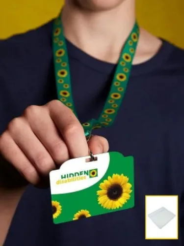 Sunflower Lanyard, ID Card & Wallet