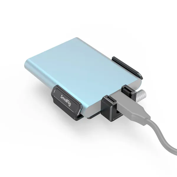 SMALLRIG SSD-monteringsfäste för T5 SSD fungerar med BMPCC 6K Pro Cage - 3272