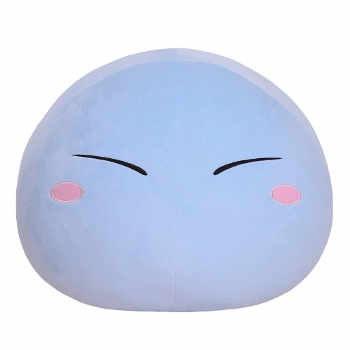 poiuhygu Anime Rimuru Plush Pillow Stuffed Doll Plushies Cute Expression Plushie Throw Pillows Japan Manga Figure Toys for Youth Teens Adults Birthday Gifts Room Decorations Small Big Large 17.7'' - 17.7 inch (45cm) Cute Expression