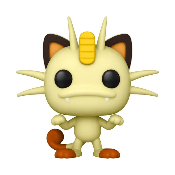 Funko POP Pop! Games: Pokemon - Meowth Vinyl Figure, Multicolor, Standard - Meowth