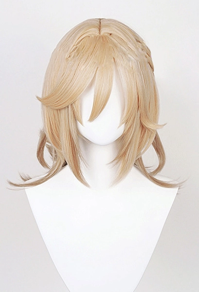 Genshin Impact Kaveh Short Blonde Wig