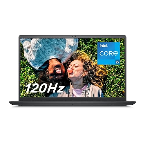Dell Inspiron 15 (3520) Laptop - 15.6 Inch FHD 120Hz, Intel Core i5-1235U, 16GB RAM, 512GB SSD, Intel Iris Xe Graphics, Windows 11 Home, English UK Keyboard - Carbon Black - i5-1235U - 16 GB - 512 GB - Intel Iris Xe Graphics - 15.6" FHD