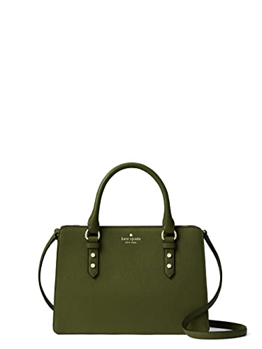 Kate Spade Lise Mulberry Street Leather Crossbody Bag Purse Handbag style # wkru4002 (ENCHANTED GREEN)