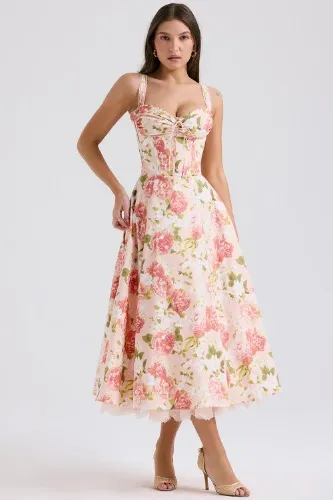 PINK PEONY SUNDRESS