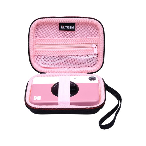 LTGEM Hard Case for Kodak PRINTOMATIC or Kodak Smile Digital Instant Print Camera - Pink