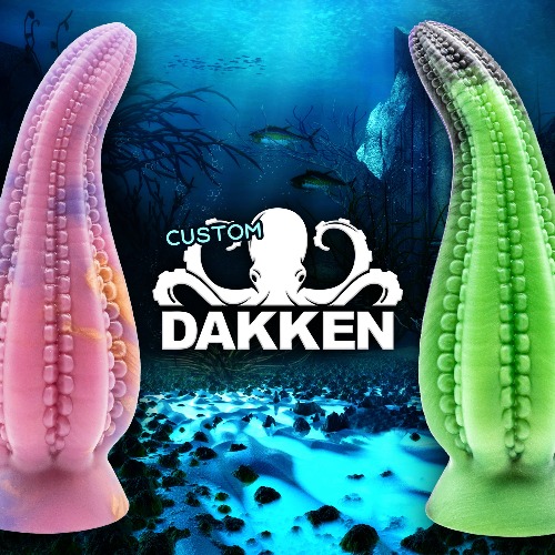 Custom DAKKEN the Tentacle Dildo - XL / Add Suction Cup