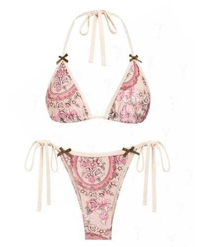 Seamolly Vintage Floral Print Bikini